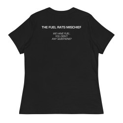 Rat Silhouette Contoured Cut T-shirt Dark